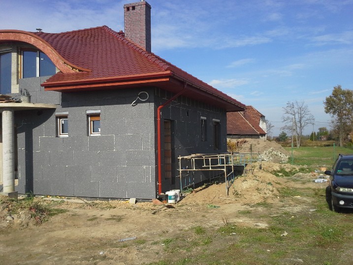 Kościelec - budowa domu